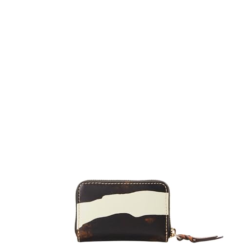 Dooney & Bourke Wallet, Zebra Leather Large Zip Around Credit Card Case Wallet4
