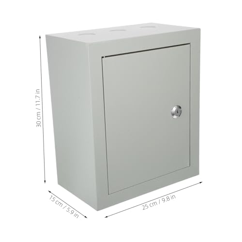 Boîtier de distribution durable et résistant aux intempéries en acier rigide