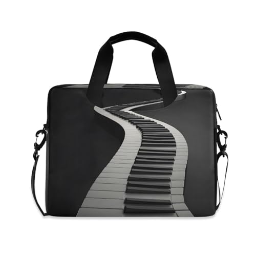 Maletín para portátil con diseño Piano Abstracto miniatura 1