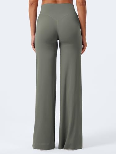 Image of YEOREO Ease Workout Leggings Womens No Front Seam Straight Leggings 29 inch / 31.5 inch / 33 inch / 35 inch High Waist Buttery Eddiy Yoga Pants