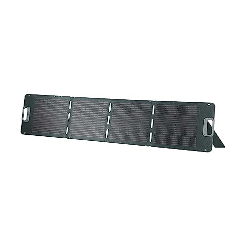 V-TAC Pannello Solare Fotovoltaico Portatile Pieghevole Universale - 160W - Monocristallino - Ricarica Power Station - Cavi e Connessione XT60, DC - Porte USB-A e Type-C - Impermeabile IP67