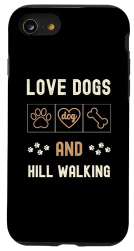 Carcasa para iPhone SE (2020) / 7 / 8 Love Dogs Hill Walking Hombres Mujeres Perro Mamá Papá Dueños Walker