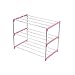 Jixi Schuhregal 2019 Hot Shoe Schränke Schuhe Rack Home Schlafzimmer Schlafsaal Abnehmbare Schuhregale Organizer Regal Wohnzimmer Möbel Shoe Shelf (Color : Pink)