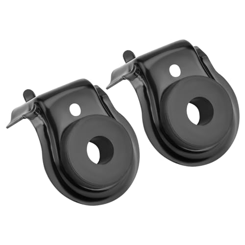 Upper Radiator Bracket with Rubber Cushion Bushing Radiator Compatible with Honda Civic 2006-2011, Honda Fit 2009-2013 Part Number 74171-SNA-A00 2PCS