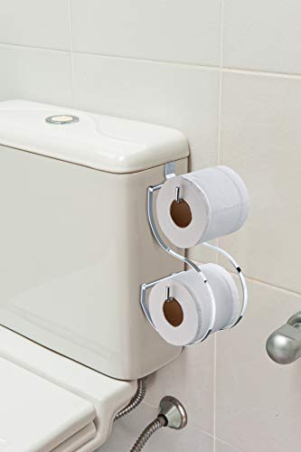 Suporte para Papel Higiênico Duplo, Future, Cromado