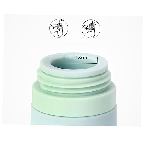 STOBAZA Recipientes De Viagem De Silicone 4 Pçs Frascos De Recipiente De Viagem Frascos De Silicone