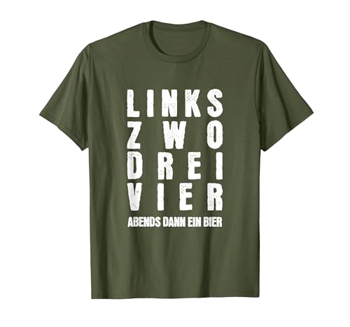 Bundesheer Marschiere mit Stiel 2 - Geschenk für Soldat T-Shirt, Herren, Olivgrün, XXL