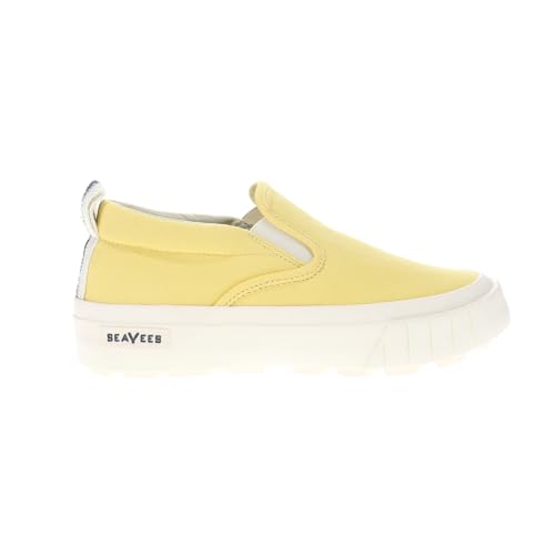 SEAVEES Womens Fairfax Lug Slip On Sneakers Shoes Casual - Yellow - Size 9 M