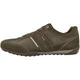 Geox Men's Wells 3 Fashion Sneaker, Taupe, 39 EU/6 M US