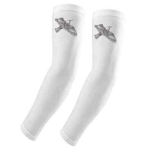 Manchons de protection solaire UV motif oiseaux DIYthinker