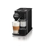 Nespresso Lattissima One è una macchina da caffè per cialde che consente di preparare squisite bevande a base di caffè e latte semplicemente premendo un pulsante; Design compatto: la macchina da caffè Lattissima compatta, per adattarsi a qualsiasi spazio