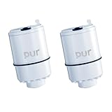 PUR Faucet Mount Replacement Filter 2-Pack, Genuine PUR Filter, 2-in-1 Powerful Filtration, Includes Lead Removal, 6-Month Value, White (RF33752)