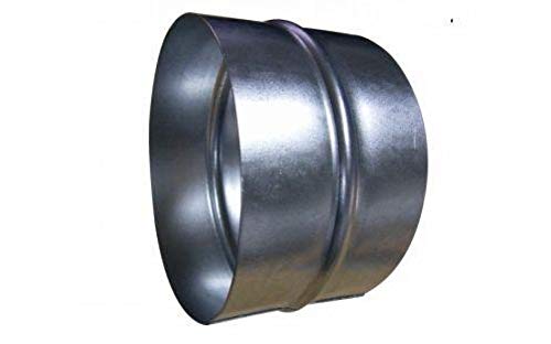 Weedness Pipe Fan Connection Auxiliary 100 mm - Exhaust Hose Climate Hose Indoor Mounting Growbox Homebox Ventilation Hose, 100 mm Hilfsstück