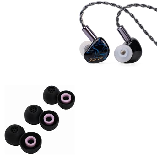 Kiwi Ears Cadenza IEM Bleu réduction de bruit passive embouts Flex