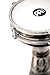 Meinl Percussion Aluminum Darbuka Egyptian Goblet Drum, Hand Engraved — Made in Turkey — Synthetic Head, 2-Year Warranty (HE-124)