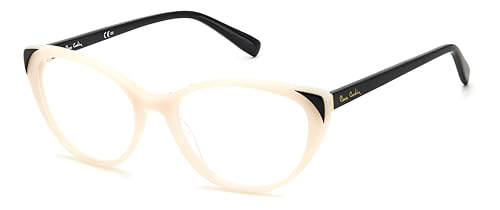 Gafas de Vista Pierre Cardin P.C. 8501 Montura Femenina Elegante en Contraste Marfil