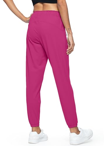 Image of Haowind Joggers for Women with Pockets Elastic Waist Workout Sport Gym Pants Comfy Lounge Yoga Running Pants