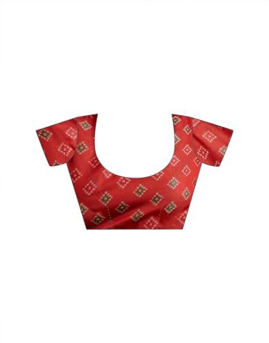 Image of MADHUHANSH Women's Cotton Linen Saree with Unstitched Blouse Piece and Floral Printed Pattern | Women Saree for Special Occasion | Stylish Modern Sarees
