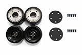 Electric Skateboard Wheels PU Donuts for Hub Motors 90mm Sleeve