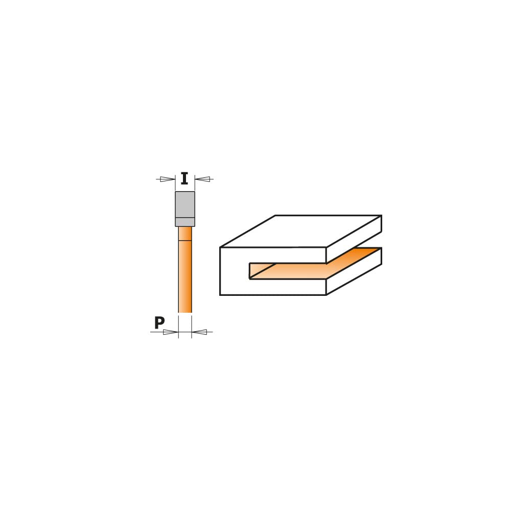 CMT 823.364.11b – Fraise Circular para ranuras Z3 HM S = 12,7 d = 47,6 x 6.4