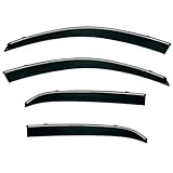 Auto Deflecteur Vitre Voiture pour Toyota Mark REZI MK1-X120 2004 2005 2006 2007 2008, Déflecteurs d'air Fenêtre Latérale Pare-Pluie aux UV Déflecteurs de Vent Voiture