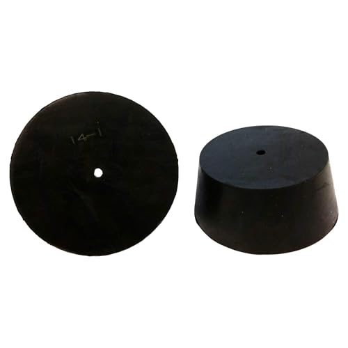 RS-14 | GSC International RS-14 Rubber Stoppers, Size 14, Solid (1-Pound Pack)