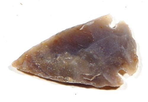 Flèche en silex de prestige, minéral authentique de 10,2 carats unique