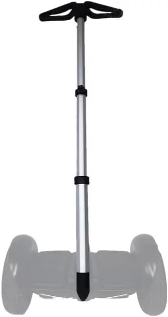 Generic Adjustable Handlebar for Ninebot MINI S, LITE, PRO, Multi-Function Retractable 2-in-1 kit Handle Bar Easy Installation (New 2024 version) (Silver)