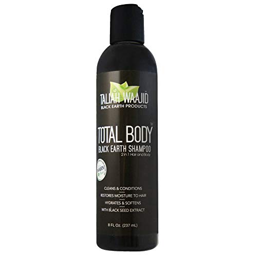 Taliah Waajid Total Body Black Earth Shampoo, 8 oz (Pack of 2)