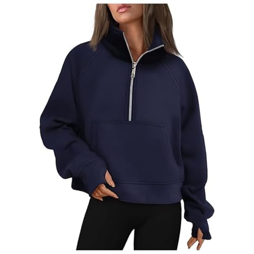 Sweat femme doux et confortable à col rond pour un style décontracté