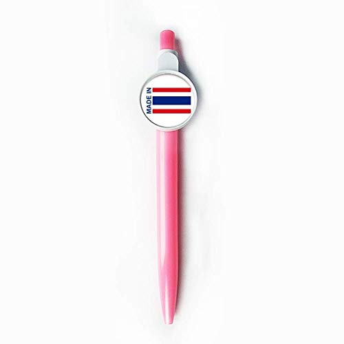 Stylo à bille rétractable Made in Thailand encre bleue motif Country Love écriture