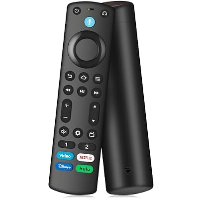 Voice Replacement for All Fireseries TV Remote, TV Cube/Stick 4K Max/4K, Stick(2nd/3rd Gen), Stick Lite, Hisense, Omni Series, Insignia/TCL/Pioneer Smart TV