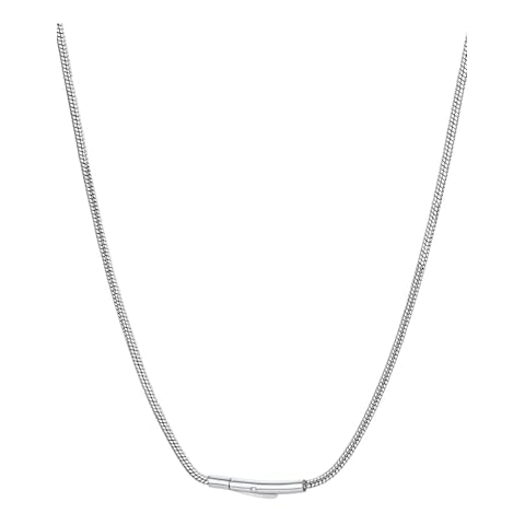 FOCALOOK 26inch 2mm Stainless Steel Necklace Cover