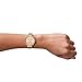 Armani Exchange Women's Stainless Steel Quartz Watch with Leather Strap, Red, 16 (Model: AX5913)