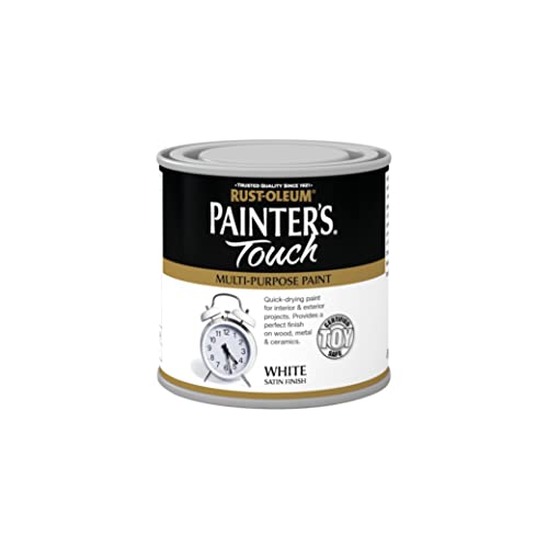 Rust-Oleum 250ml Painter's Touch Toy Safe Paint - Satin White