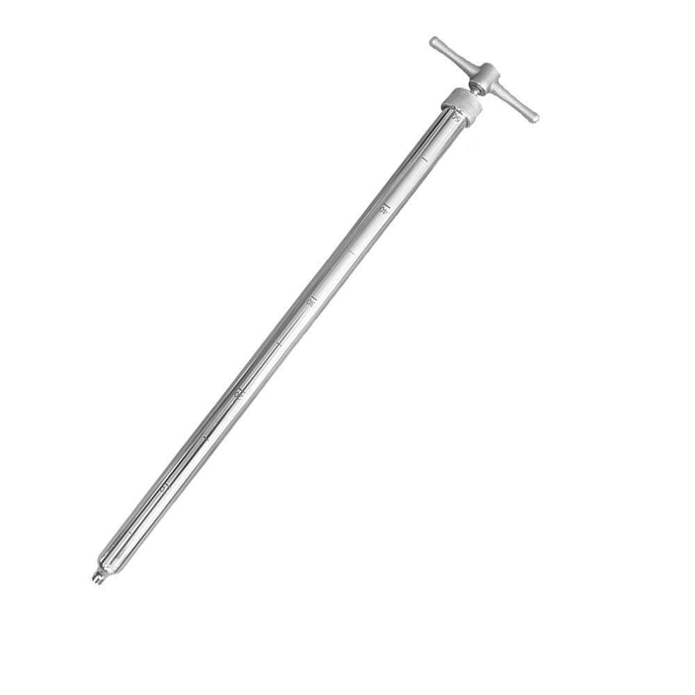 Tubo de muestreo de líquido de acero inoxidable de 1,6/2,3/3,3/4/5 pies de largo con escala, muestreador de agua extraíble for tanques grandes de petróleo en aguas profundas(LONG 70cm(2.3ft) -240ml)