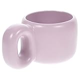 Tasse mit Griffen gemütlichem Gefühl, gut zum Halten. Die Suppenbecher mit Griffen sind glatt, kratzfest, schmutzabweisend, ohne sich Gedanken über Saucen- Ölrückstände machen zu müssen.