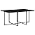 YITHOPI 7 Piece Patio Dining Set with Cushions Black Poly Rattan Versatile Lounge Furniture Outdoor Lounge Set Patio Furniture Sets Balcony Furniture Sets for patios, Gardens, Decks