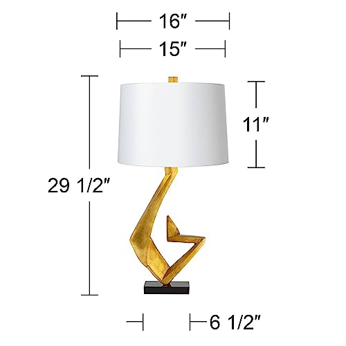 Lámpara de Mesa Zeus 75 cm Estilo Glam Dorado miniatura 4
