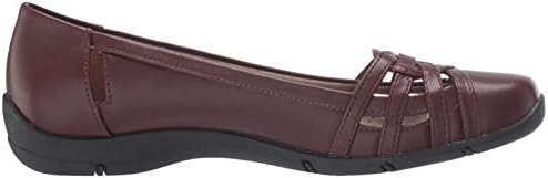 LifeStride Women's Diverse Ballerina/Skimmer Ballet Flat, Pinot Noir, 6.5 us x_Wide | Image 5
