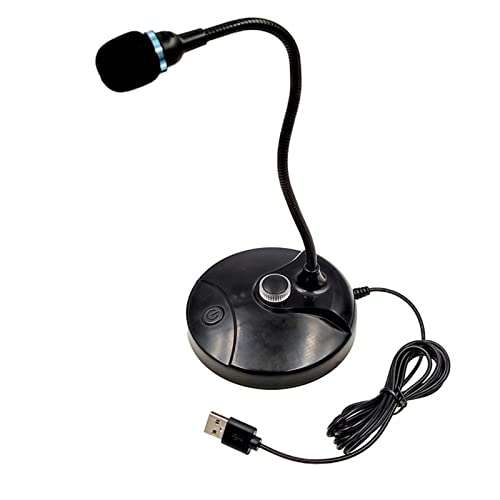 Microphone USB pour PC Streaming Podcast Microphone Gaming Microphone USB Micro avec Bouton Mute