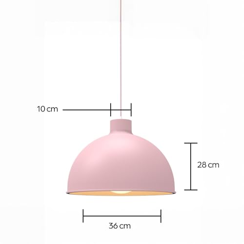 La Mejor review de Lampara de techo rosa más recomendados. 5 Imagen adicional