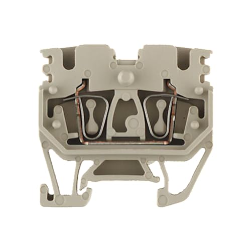 Bloques de terminales de paso ZDUB 2.5-2/2AN/15 para carril de automatización eléctrica