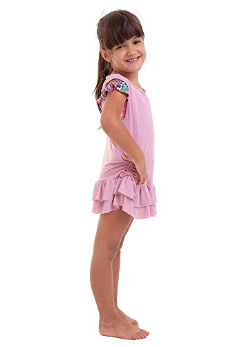 SAÍDA DE PRAIA INFANTIL ROSA BEST FIT