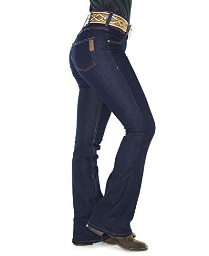 Calça Jeans Feminina Cowboy ST Flare Azul