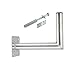 Produktbild PremiumX 35cm Wandhalter für Satellitenschüssel ALU Halterung inkl. Mastkappe TÜV mit Fischer Schraubensatz Wand Montage