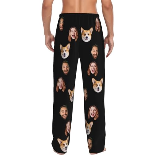 Personalized Pajama Pants With Face Photo for Men - Custom Funny PJs - Unique Gifts3