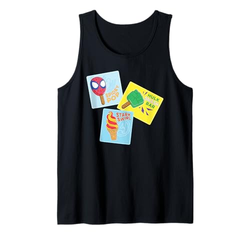 Spider-Man & Avengers Summer Beach Ice Treats Canotta crema