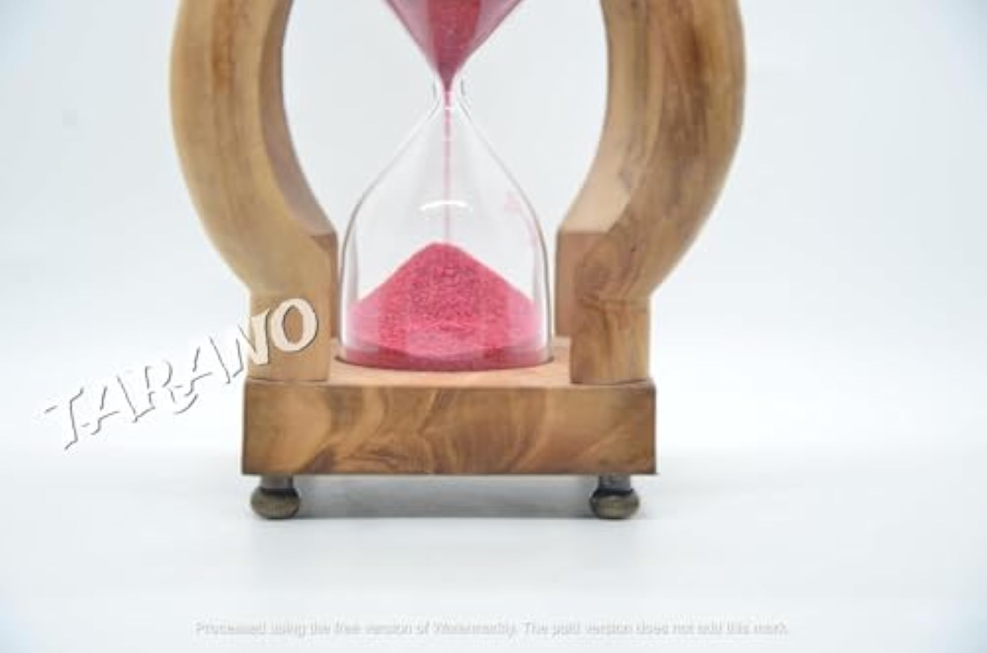 Wooden Base Sand Clock, Unique Timer Showpiece