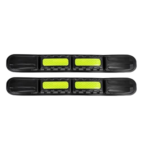 Autocollants anti-rayures pour carrosserie de voiture Green 2pcs